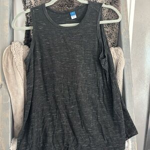 Gray Sleeveless Top